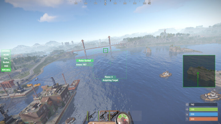 Copter Weapons 32 Rust Copter Weapons Prefabs