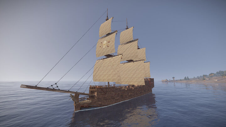 Rust Pirate Ship Prefabs