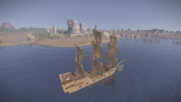 Rust Pirate Ship Prefabs