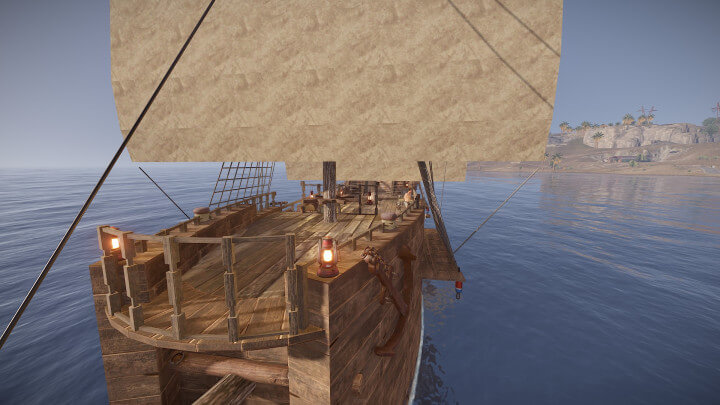 Rust Pirate Ship Prefabs
