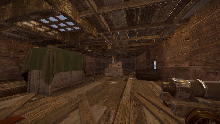 Rust Pirate Ship Prefabs