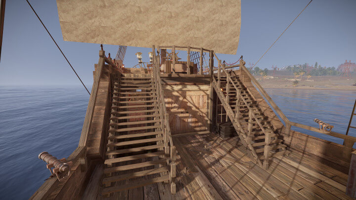 Rust Pirate Ship Prefabs