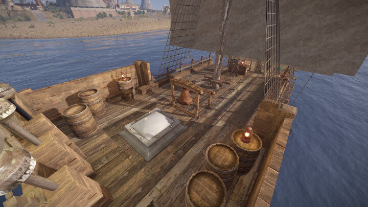 Rust Pirate Ship Prefabs