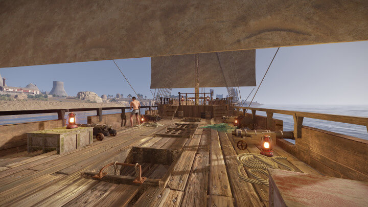 Rust Pirate Ship Prefabs