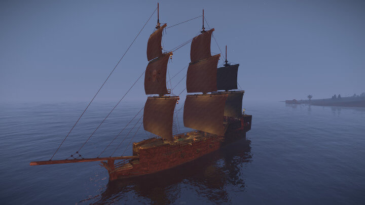 Rust Pirate Ship Prefabs
