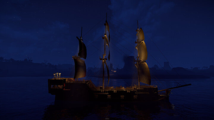 Rust Pirate Ship Prefabs