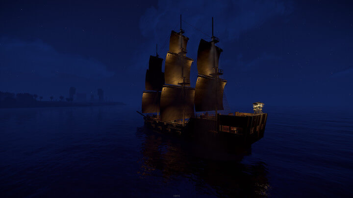 Rust Pirate Ship Prefabs