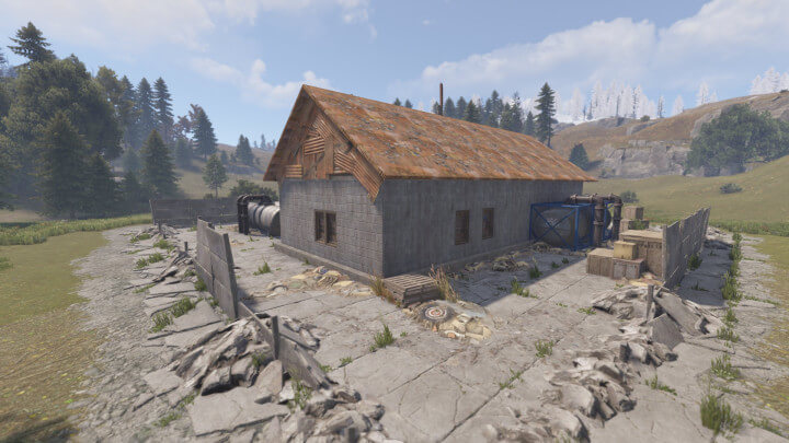 Rust Bundle of 10 Custom Places to build a base Prefabs