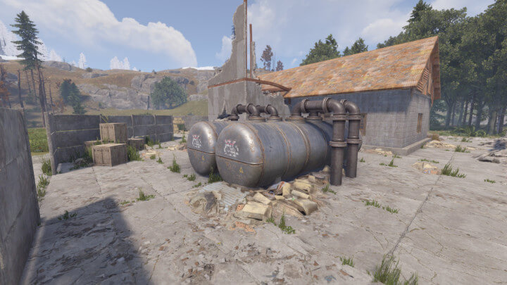 Rust Bundle of 10 Custom Places to build a base Prefabs
