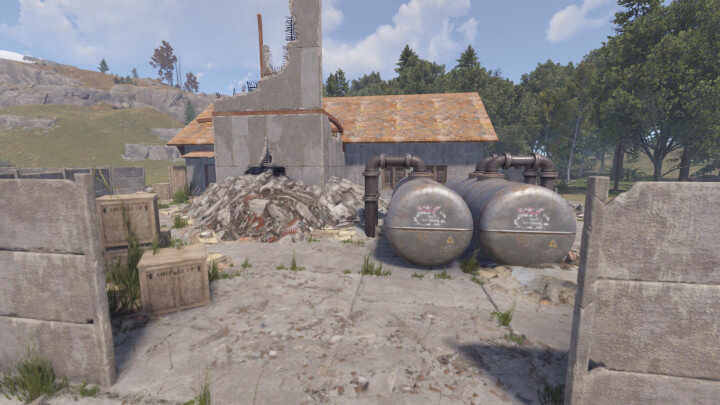 Rust Bundle of 10 Custom Places to build a base Prefabs