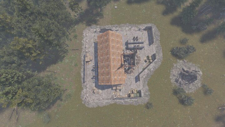 Rust Bundle of 10 Custom Places to build a base Prefabs