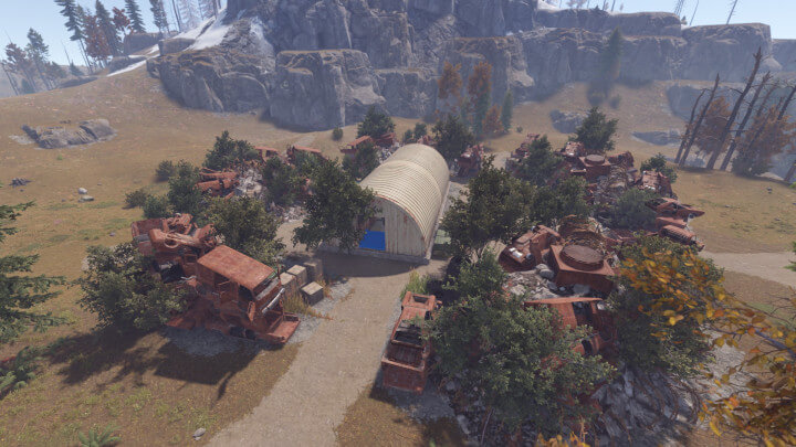 Rust Bundle of 10 Custom Places to build a base Prefabs