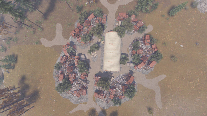 Rust Bundle of 10 Custom Places to build a base Prefabs