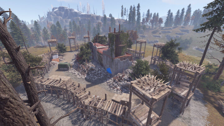 Rust Bundle of 10 Custom Places to build a base Prefabs