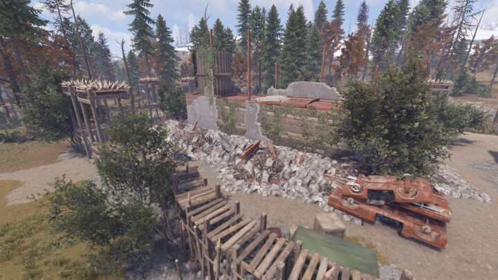 Rust Bundle of 10 Custom Places to build a base Prefabs