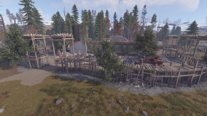 Rust Bundle of 10 Custom Places to build a base Prefabs