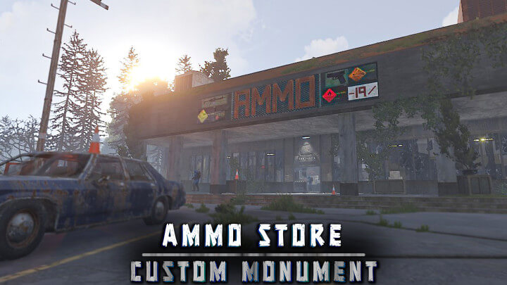 'ONE GRiD' monuments bundle (4 Pack) 4 Rust 'ONE GRiD' monuments bundle (4 Pack) All Products