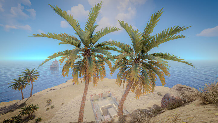 Rust One Grid Oasis 1000K | Custom Small Map by SlayersRust All Products