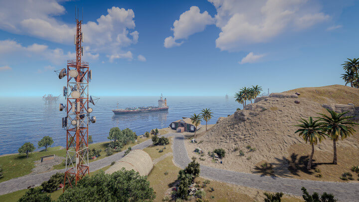 Rust One Grid Oasis 1000K | Custom Small Map by SlayersRust All Products