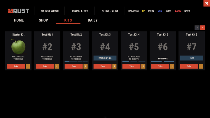 Kits 19 Rust Kits All Products