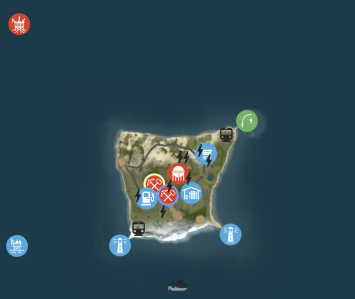 Rust One Grid Oasis 1000K | Custom Small Map by SlayersRust All Products