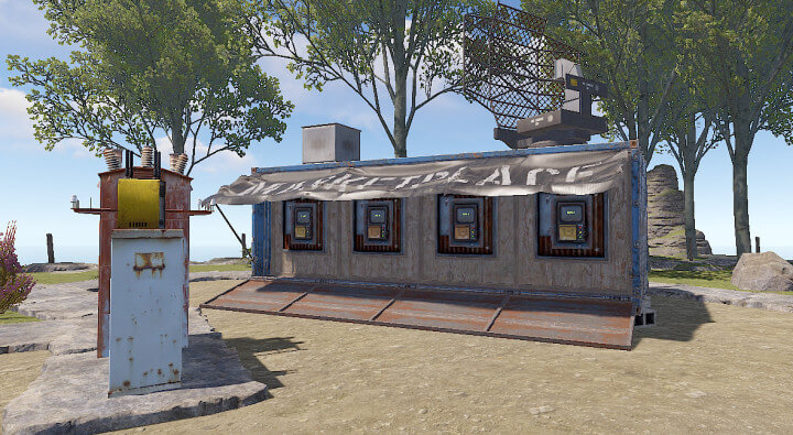 Rust Flying Island Prefabs