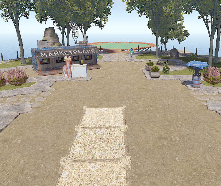 Rust Flying Island Prefabs