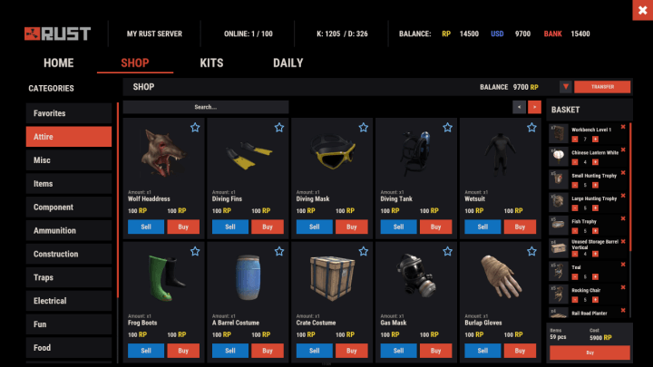 Shop 30 Rust Shop All Products
