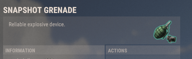 Rust Extra Grenades All Products