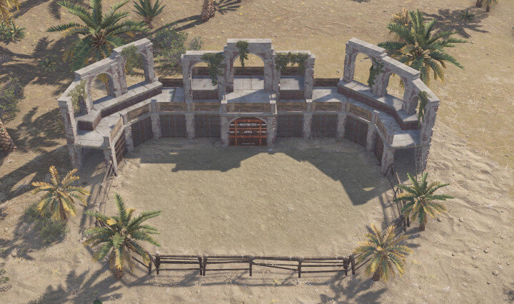 Rust Melee Fighting Arena Prefabs