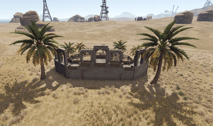 Rust Melee Fighting Arena Prefabs