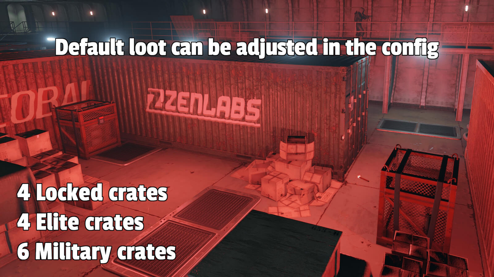 Flying Cargo Ship Event - Lone Design