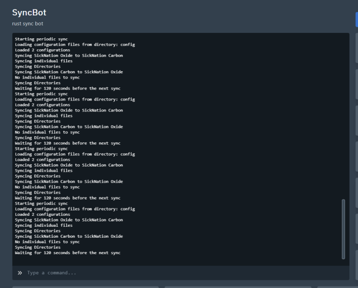 Rust Rust Sync Bot All Products