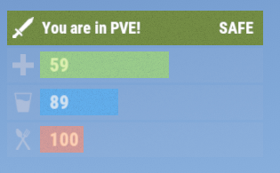 Rust PVx Zone Status All Products
