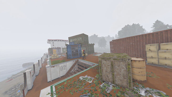 Rust Stranded Cargoship Prefabs