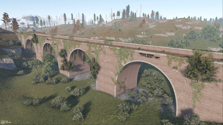 Rust Arched Bridge Pack Prefabs