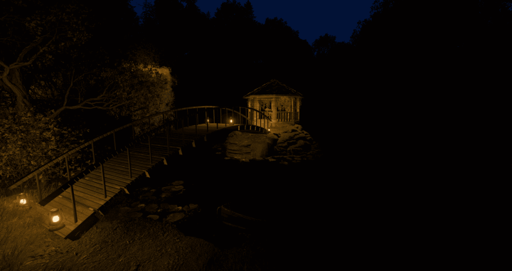 Rust A Modern House With A Garden All Products