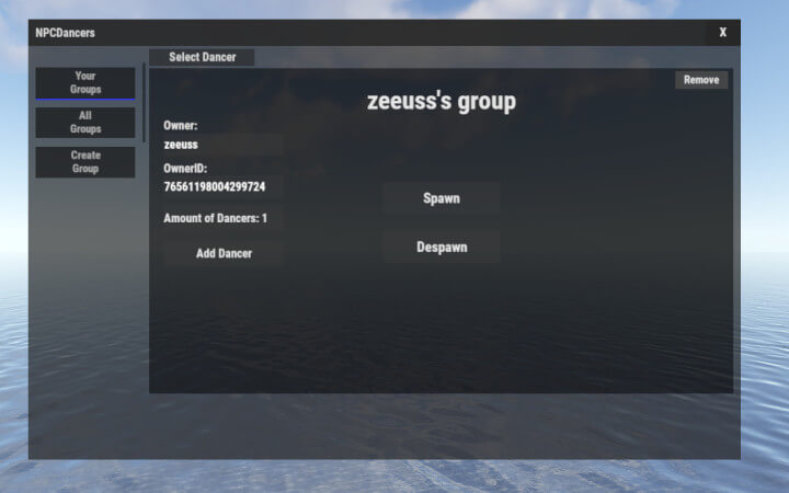 Rust NPC Dancers All Products