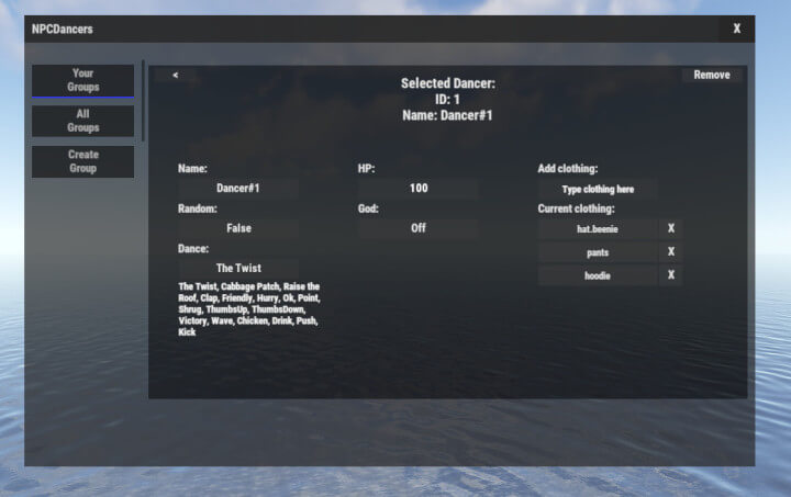 Rust NPC Dancers All Products