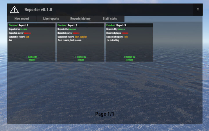 Reporter 3 Rust Reporter All Products