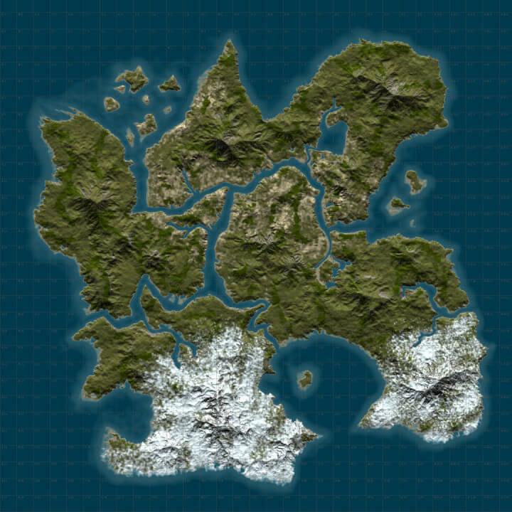 Rust DIY MAP BUNDLE | Landscape + 25 custom monuments + 27 custom places to build a base + Finished Map All Products