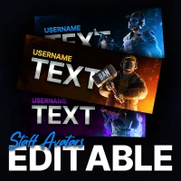 Editable Staff Banners 2 t1