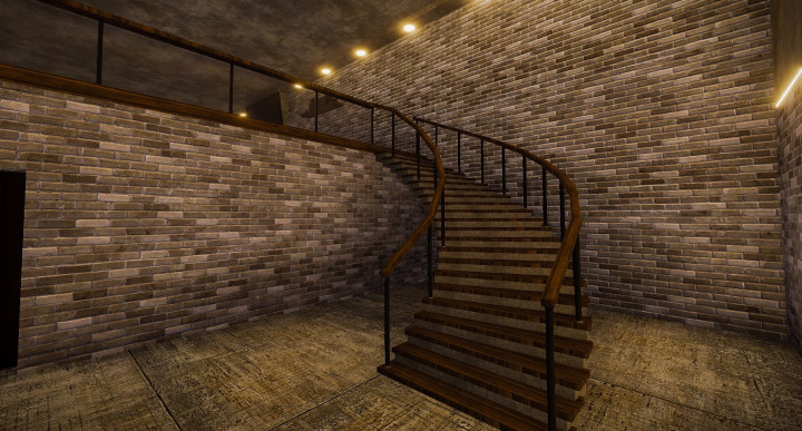 Rust Modern House With A Garden All Products