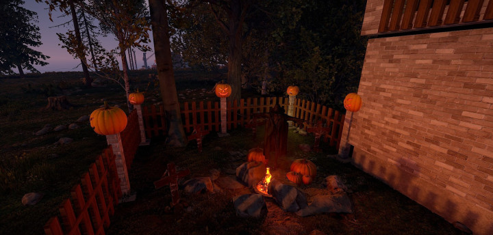 Rust Modern House With A Garden All Products