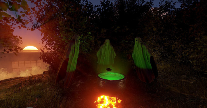 Rust Modern House With A Garden All Products