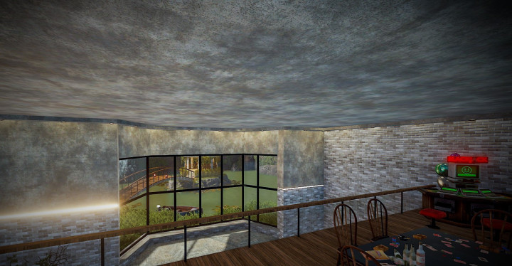 Rust Modern House With A Garden All Products