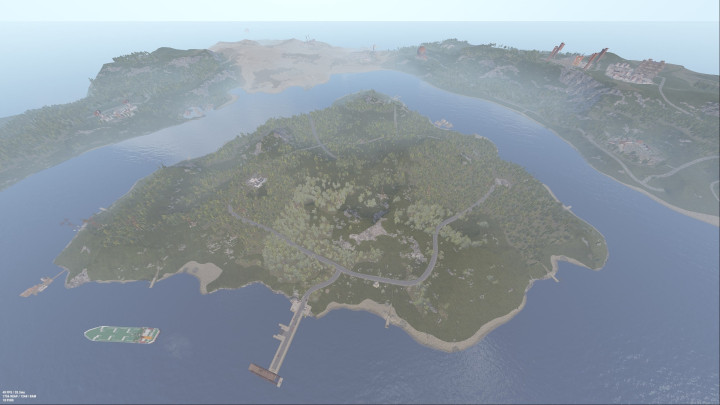 Rust Exclusion Island Custom Map All Products