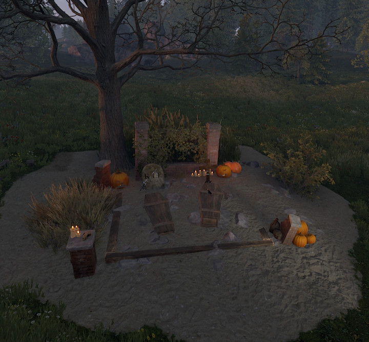 Rust Halloween Inspired Roadside Prefabs 2 Prefabs