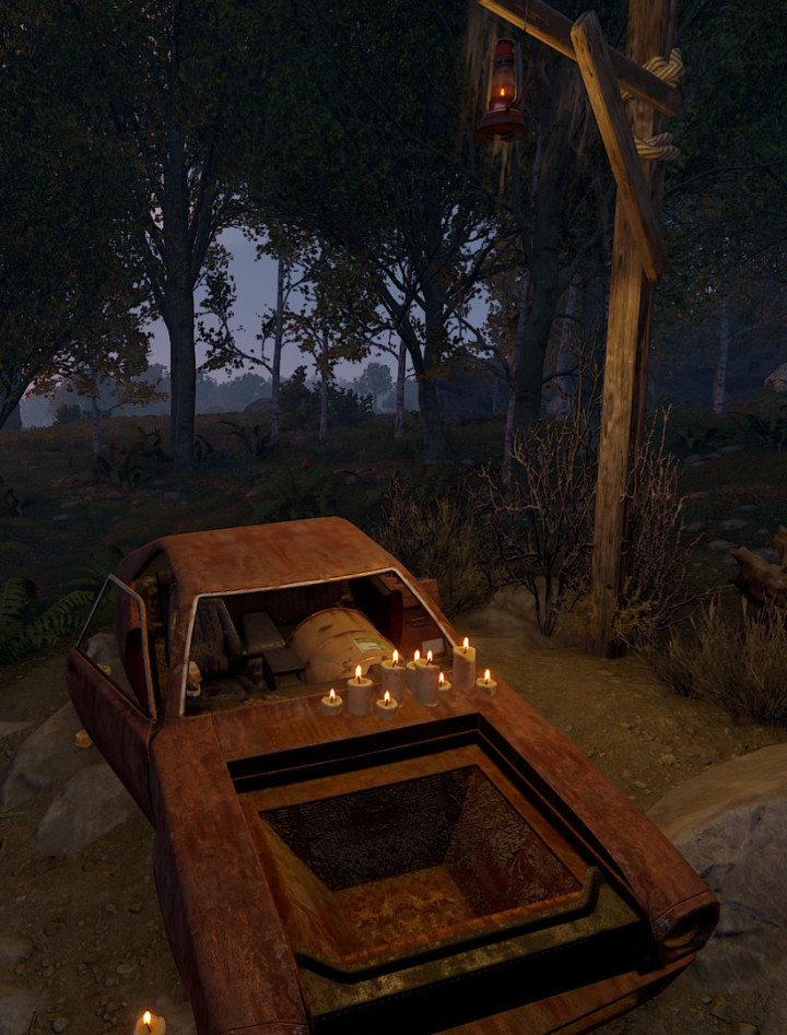 Rust Halloween Inspired Roadside Prefabs 1 Prefabs