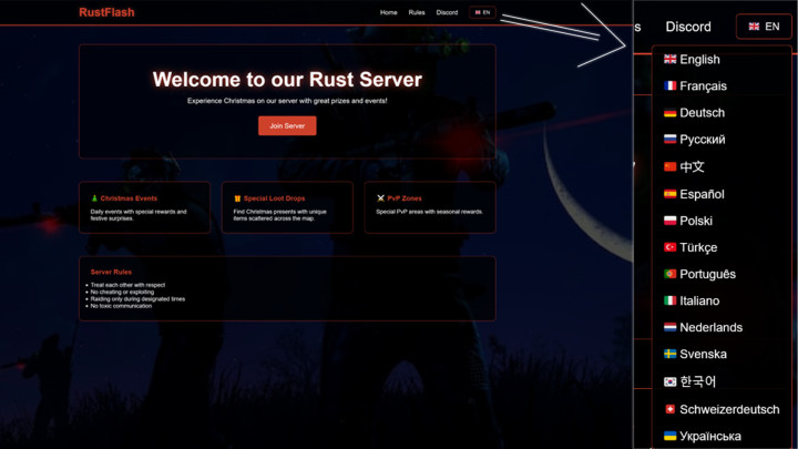 Rust RedCobalt WebPage All Products